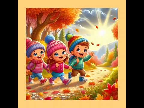 Видео: розвиток зв'язного мовлення на тему; ,,В осінньому лісі."