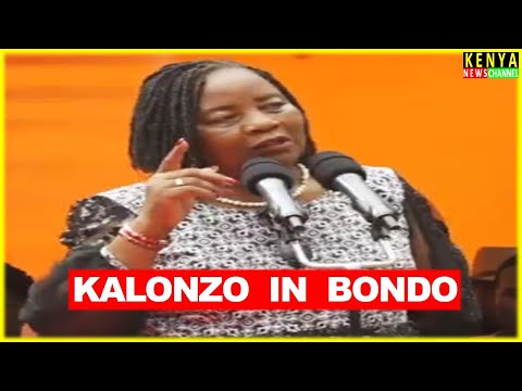 Видео: Послушайте, что Ида Одинга сказала Калонзо лицом к лицу на могиле Бондо Раила