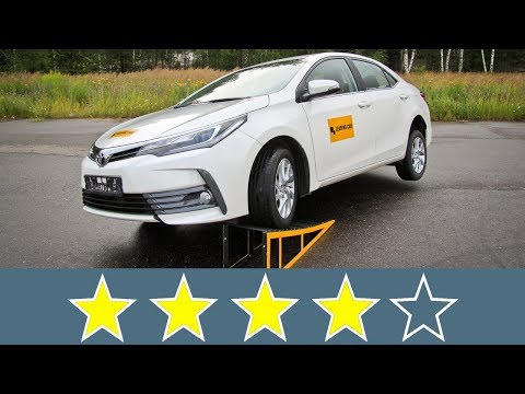 Видео: Toyota Corolla (2017): Жесткость кузова