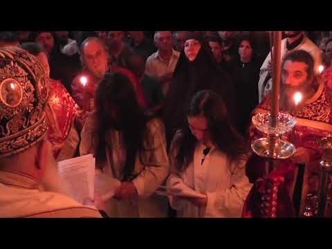 Видео: Св. Георгиј Победоносец (Рајчица) - Монашење 2015