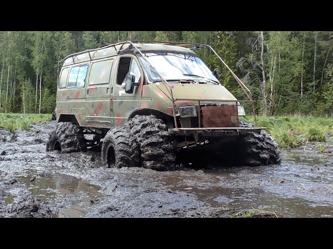 Видео: Суровая ПИТЕРская маршрутка в деле! Встреча блогеров на базе ПОЛИГОН 98!!!