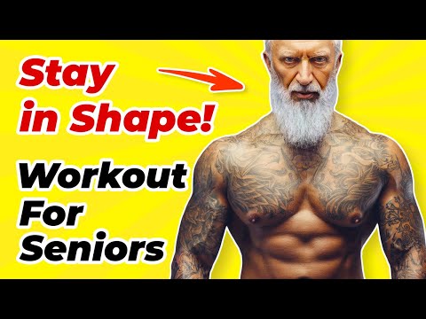 Видео: ОСТАВАЙСЯ В ФОРМЕ! Домашняя тренировка для пожилых людей (низкая нагрузка для пожилых людей)