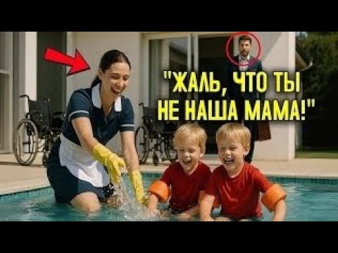 Видео: Близнецы миллионера НИКОГДА не смеялись — то, что сделала служанка у бассейна, оставило его БЕЗ СЛОВ
