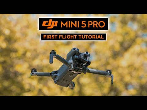 Видео: DJI Mini 5 Pro | РУКОВОДСТВО ПО ПЕРВОМУ ПОЛЕТУ – Руководство для начинающих