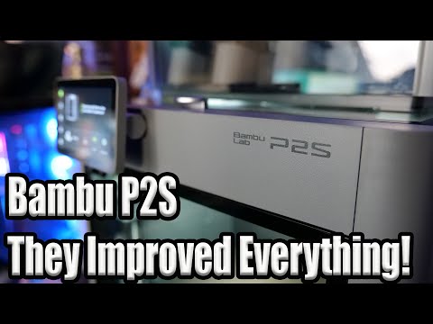 Видео: Обзор 3D-принтера Bambu P2S — лучше почти во всех отношениях!