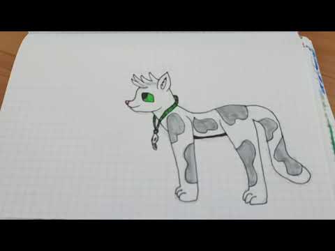 Видео: рисую котика часть 2