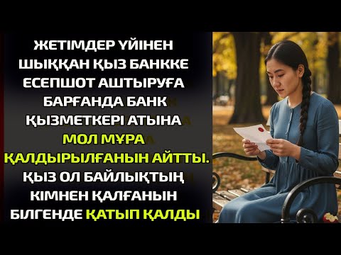 Видео: ЖЕТІМДЕР ҮЙІНЕН ШЫҚҚАН ҚЫЗ БАНККЕ ЕСЕПШОТ АШТЫРУҒА БАРҒАНДА БАНК ҚЫЗМЕТКЕРІ АТЫНА МОЛ МҰРА ҚАЛДЫР