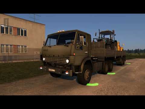 Видео: етс 2 старенький камаз в деле купили трактор