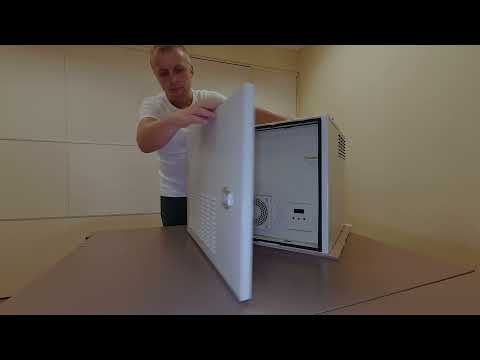 Видео: Климатический шкаф внешнего исполнения CSV 7U-450  IP54