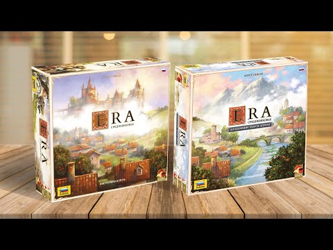Видео: ЭРА: СРЕДНЕВЕКОВЬЕ: РЕКИ И ДОРОГИ | Играем в настольную игру с дополнением