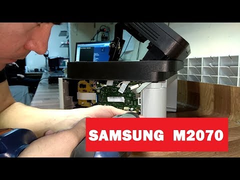 Видео: Samsung M2070 разборка. Ремонт печки