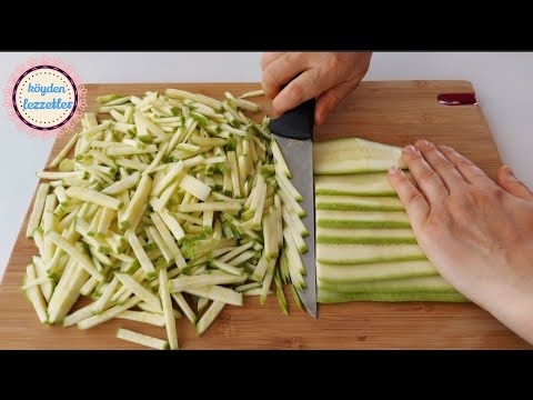 Видео: Кабачки в таком виде очень вкусные. Я делаю это почти каждый день.