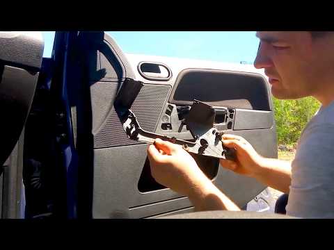 Видео: разбираю переднюю дверь на форд фьюжн, меняю привод