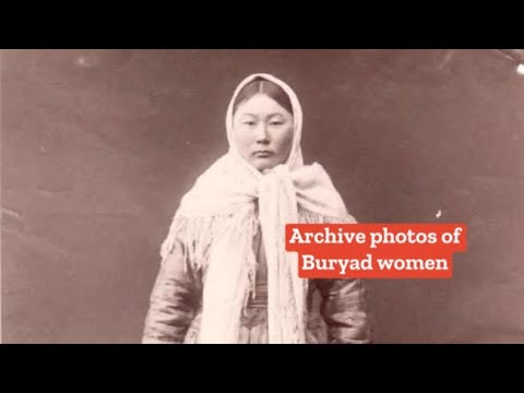 Видео: Архивные фото бурятских женщин часть 1 Archive photos of Buryat women part 1