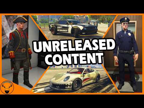 Видео: Все 435 невыпущенных предметов в GTA Online