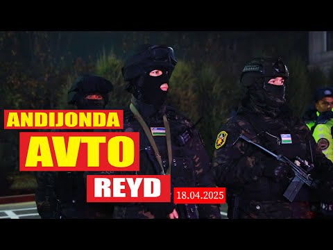 Видео: Махсус авторейд Андижон шахрида авторейд 2025 йил 18апрел.