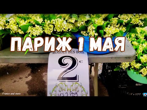 Видео: Париж 1 мая. Почему французы дарят ландыши?