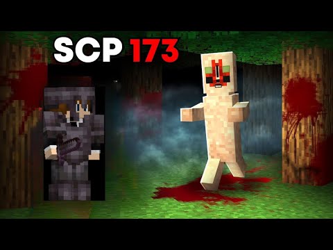 Видео: Майнкрафт, но я добавил scp 173 СКУЛЬПТУРУ и он сбежала из лаборатории...