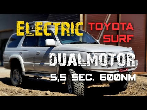 Видео: Электрический  Toyota Surf