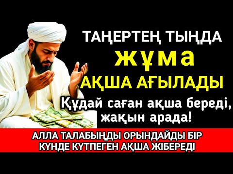 Видео: Тыңда Өте күшті дұға жұма, Алла бір күнде ойламаған ақша байлық жібереді, ризығың көбейеді 🤲✨