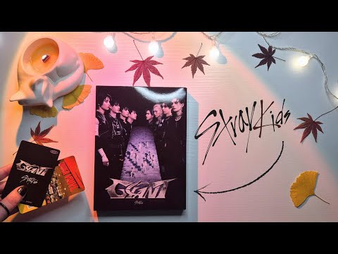 Видео: Stray Kids GIANT 🖤 Распаковка японского альбома 🖤