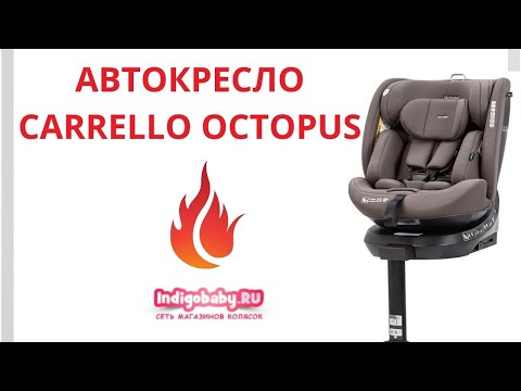 Видео: Автокресло Carrello Octopus K83, гр. 0/1/2/3 (0-36 кг)❤. Новинка. Налетай!