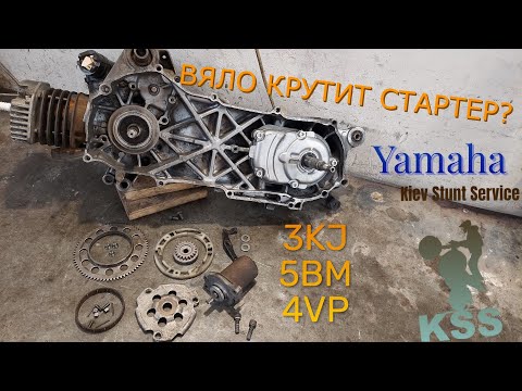 Видео: Плохо Крутит СТАРТЕР ? Обслуживание электростартера Yamaha jog