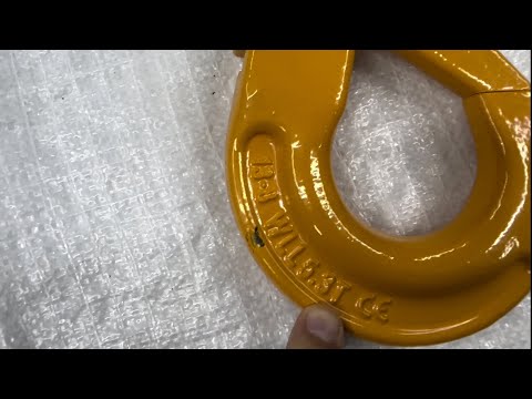 Видео: Самозапирающиеся грузовые крюки: виды, особенности конструкции, цвет, отличия от обычных крюков…