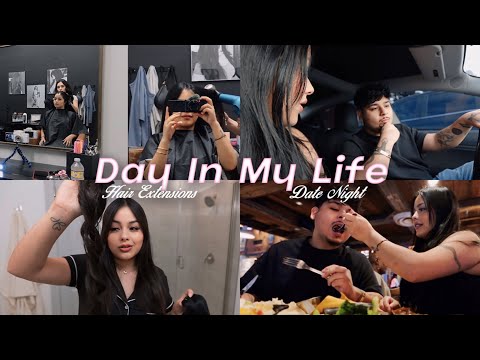 Видео: ДЕНЬ ИЗ МОЕЙ ЖИЗНИ/НАРАЩИВАНИЕ ВОЛОС/СВИДАНИЕ С ПАРНЕМ