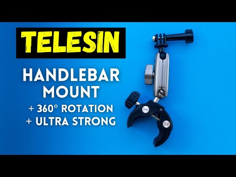 Видео: НОВОЕ крепление на руль Telesin — такое прочное и гибкое!
