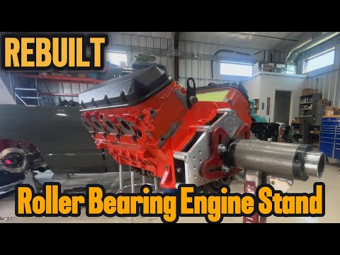 Видео: Лучший стенд для двигателя из когда-либо созданных — на роликовых подшипниках