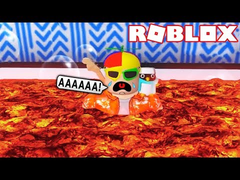 Видео: ПОЛ ЭТО ЛАВА Челлендж  в ROBLOX! Спасаюсь от ЛАВЫ! - Роблокс