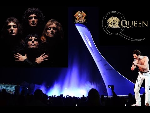 Видео: Queen - Show must go on (Поющий фонтаны в Сочи 2016)