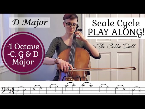 Видео: Цикл упражнений для виолончели и гамм для начинающих | Часть I, Длинные тона