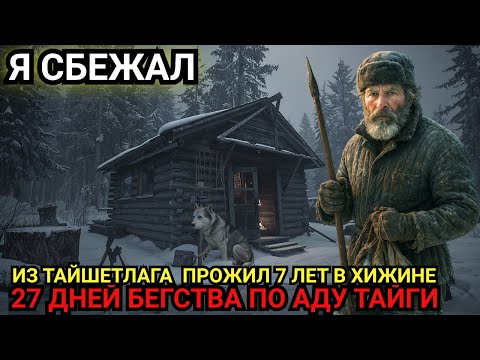 Видео: 27 дней ада: Побег из Тайшетлага и 7 лет одиночества в Тайге. Реальный рассказ охотника