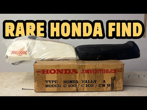 Видео: Поиск сокровищ на чердаке: поиск потерянных кастомных комплектов Honda