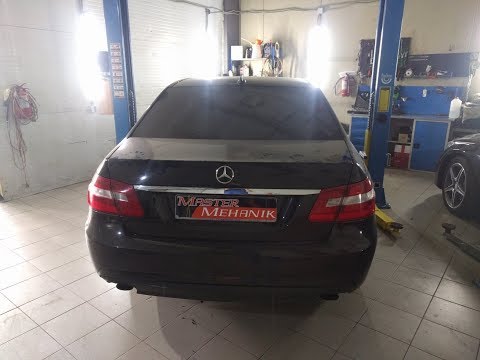 Видео: Мотор 651 и Mercedes w212/e220