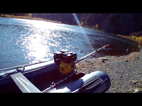 Видео: НА БОЛОТОХОДЕ ПО ТАЁЖНОЙ РЕКЕ МАНА