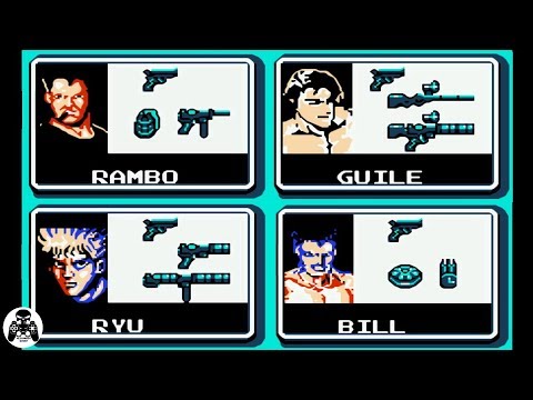 Видео: Super Contra 6 / Hack / Dendy (Контра 6) прохождение