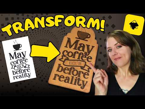 Видео: Как превратить изображение в многослойный файл для лазерной резки с помощью Inkscape