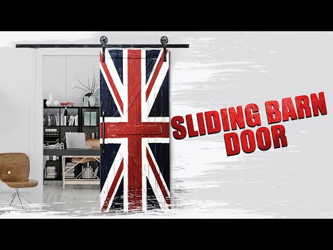 Видео: Sliding Barn Door  Раздвижная Амбарная Дверь.