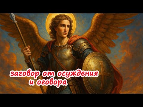 Видео: Заговор от осуждения и оговора. Помощь святого Архистратига Михаила