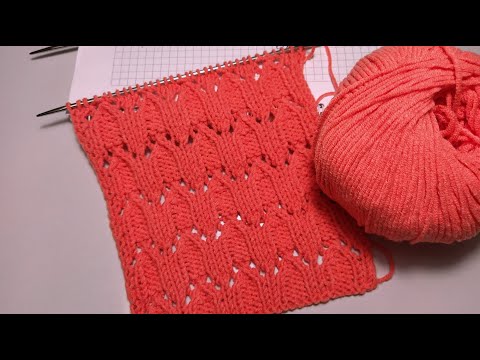 Видео: Узор спицами .
