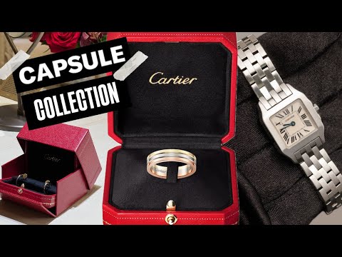 Видео: КОЛЛЕКЦИЯ ЮВЕЛИРНЫХ ИЗДЕЛИЙ CARTIER (МИНИ) ✨ С любовью, JUC, Сантос, Тринити