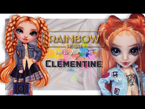 Видео: ✨Обзор Rainbow high - Clementine✨ Мы делили клементин, много нас, а он один✨