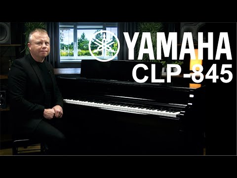 Видео: Руководство покупателя фортепиано Yamaha CLP845 с большим количеством инструментов