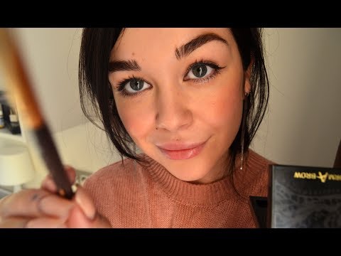 Видео: АСМР ролевая игра / Сделаю тебе красивые брови /ASMR Doing your Eyebrows