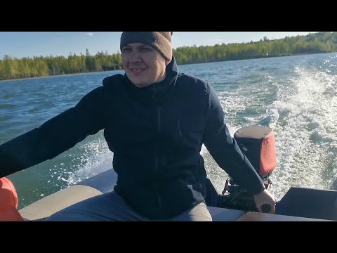 Видео: Тест на воде риб VOYAGE 420 + 18 л.с