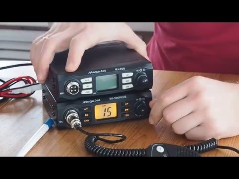Видео: Радиостанции Megajet MJ-200 и MJ-200 plus