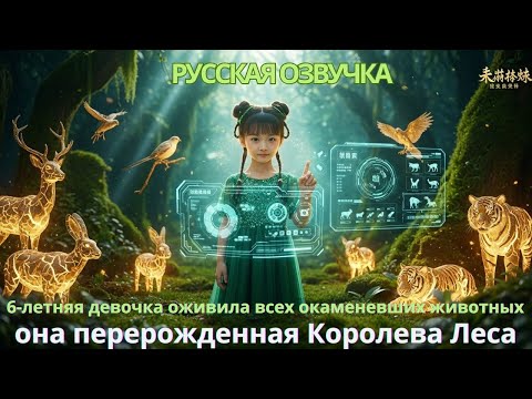 Видео: 6-летняя девочка оживила всех окаменевших животных — она перерожденная Королева Леса